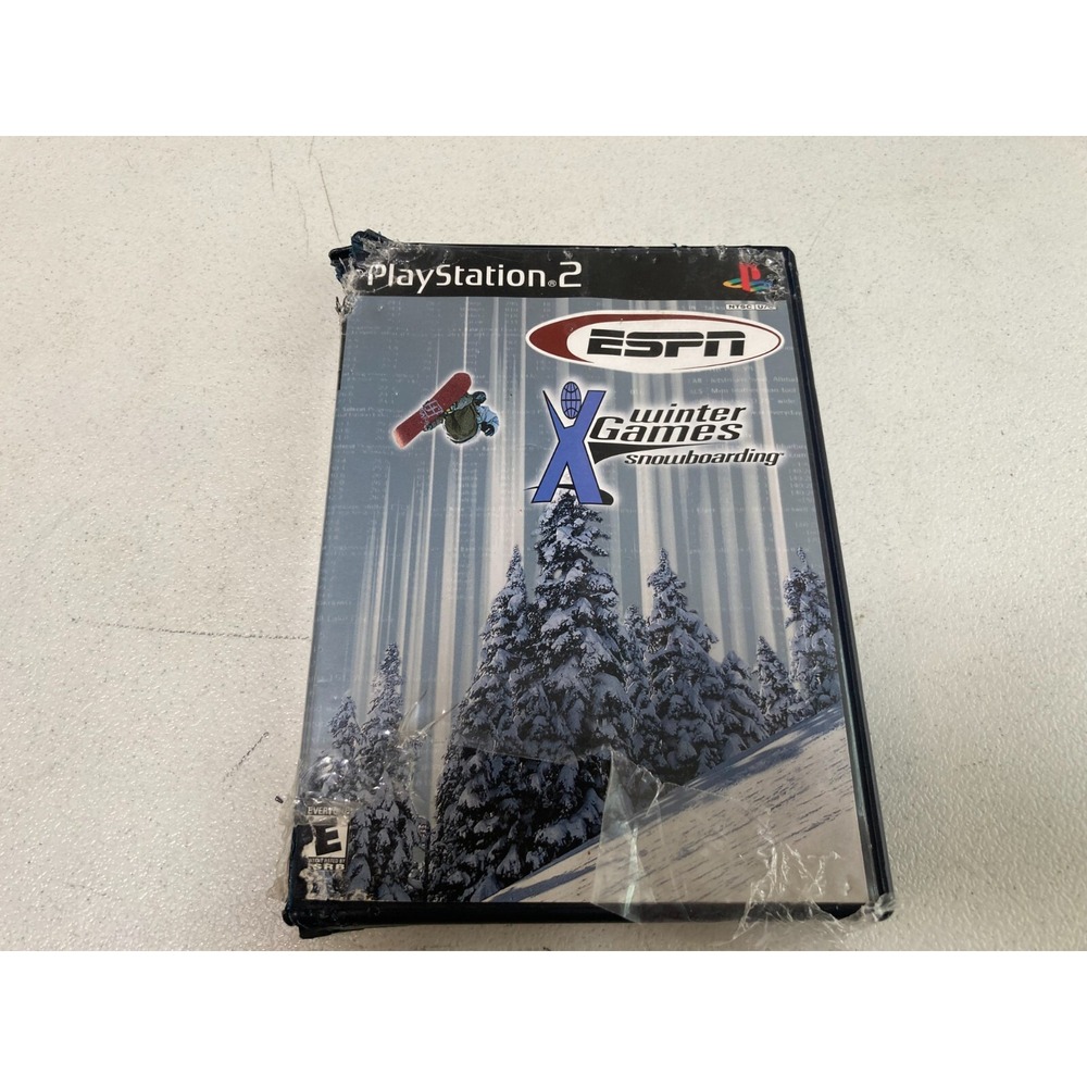 ESPN Winter X Games Snowboarding Sony PlayStation 2 2000 PS2 Tested Works